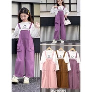 SJ KIDS / Wholesale / 0505 Overall pants for girls / 8-12 years / price per 5 pieces
