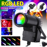 KING PINSPOT Disco Party Lights Event Spotlight Sound Sensor Stage RGB LED Beam Spotlight Party 10W