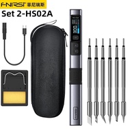 FNIRSI HS-02A 100W Smart Soldering Iron with 6 Tips High-Power Adaptable to Quick Charging PD/QC Pro