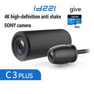 Id221 C3plus driving recorder motorcycle 4K SONY high-definition waterproof panoramic view
