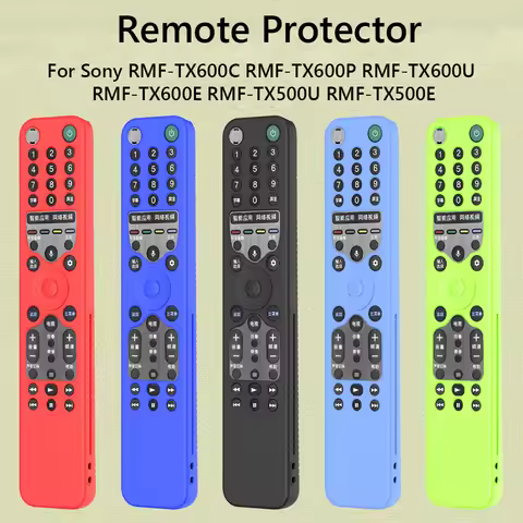 Remote Control Silicone Protective Case Dustproof Cover for Sony RMF-TX600C RMF-TX600P RMF-TX600E RM