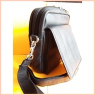 ♞,♘ §  Hickok James Men's Soft Leather Shoulder Bag