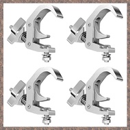 (MUDJ) 4Packstage Lighting Clip Hook Aluminum Alloy Hook Metal Hook Aluminum Alloy Professional Rack
