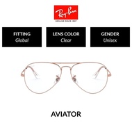 RAY-BAN VISTA AVIATOR - RX6489 3094 METAL UNISEX OPTICAL FRAME Global Unisex Eyeglasses 55mm