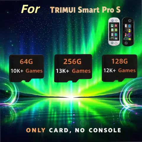 TF Card 30000 Games For Trimui Smart Pro S Retro Game Console 50+ Emulators PSP/PS1/MAME/SS Memory C