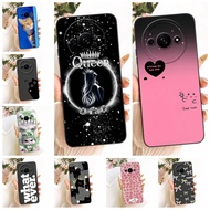 Phone Casing For Redmi A3 Case Silicone Fashion Cute Cat Funny Pattern Shockproof Cover 23129RN51H 2