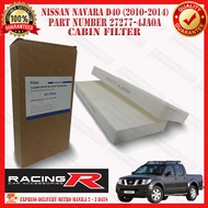 CABIN FILTER for Nissan Navara D40 2010 - 2014 ( 27277-4JA0A ) 4x4b