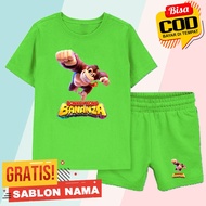 Donkey Kong Bananza Character Kids T-Shirt Set Donkey Kong Bananza Character Boys & Girls T-Shirt Se