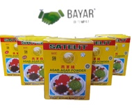 1 PAK AGAR AGAR POWDER SATELIT 7GR ISI 12 PCS / TEPUNG AGAR AGAR PUTIH / AGAR AGAR POWDER SATELIT MU