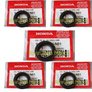 GENIO 5pcs Crankshaft Seal Honda GenioKiri LedBEAT Street Scoopy New Esp 2020 F1 Fi Original Ahm Ast
