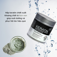 Kem Ủ Tóc Hấp Tóc 1000ml - [FreeShip Max] - Kem Ủ  KERATIN COLLAGEN  LAVENDER BRAZIL NUT - Ủ hấp tóc