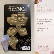 Disney nuimos set costume outfit C3PO original 100%