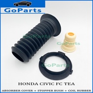 Front Absorber Cover + Stopper Bush + Coil Spring Rubber (Up) HONDA CIVIC FC TEA TBA [2016~2021]