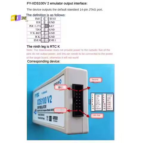 A13E-DSP Emulator Programmer XDS100 XDS100V2 JTAG Debugger Suitable For TI ARM9 A8 TMS320 TI DSP CCS