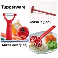 7'8021 Tupperware Mash It (1pc)/ Mash Potato/Tupperware Horizontal Peeler/BPA Plastic - Ready Stock 