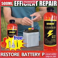 500ML car battery acid car battery water easily solves battery life reduction battery acid water bat