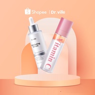 Dr.ville Exfoliating Peeling Serum Facial Scrub AHA BHA PHA Peeling Solution Smooth Brighten Skin Es