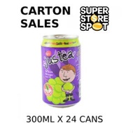 Yeo's Justea 300ml can drinks carton sales (24 cans per carton)