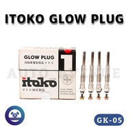 ITOKO GLOW PLUG KOMATSU 2D94, 3D94 8.8V  GK-05