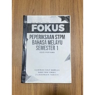 BAHASA MELAYU SEM 1 STPM [TOPIKAL]