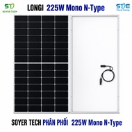 MONO 225W SOLAR PANEL LONGi Horizon – SOYER TECH GENUINE DISTRIBUTOR TYPE A - LR5
