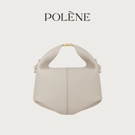 Polene Polene Béri-Chalk White Litchi Cowhide Portable Messenger Bag15624