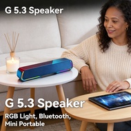 Protable Bluetooth 3.5mm For Soundbar Mini USB RGB PC Game Speaker Stereo Subwoofer TV Laptop TV