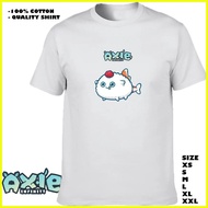 ❃ ▧ ¤ AXIE INFINITY CUTE AXIE WHITE MONSTER SHIRT TRENDING Design Excellent Quality T-SHIRT (AX10)
