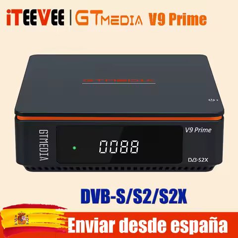 1PC GTmedia V9 Prime Satellite Receptor Support MARS IKS DVB S/S2/S2X Card Xstream Smart Online TV A