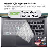 Keyboard Protector For Acer TravelMate P614-53-7802 Commercial Laptop Silicone Laptop Keyboard Cover