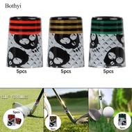 Bothyi 5x Golf Ferrules for Taper Tip Iron Wedge Golf Club Repair Taper Tip Adapter for Adults Golf 