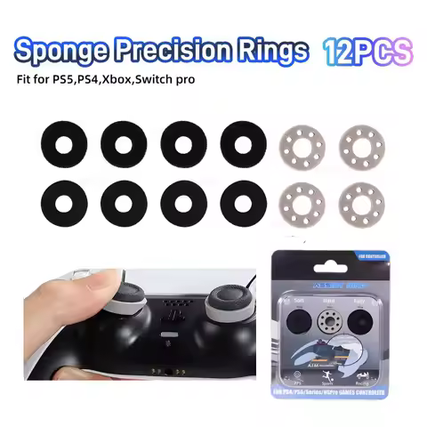 For Nintendo Switch 2/PS5/PS4 Controller Precision Target Rings 3D Analog Stick Joystick Gamepad Aim