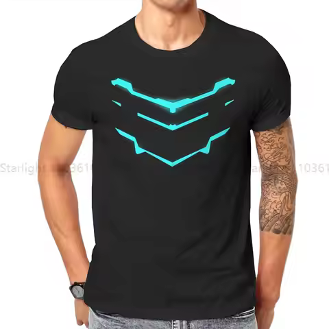 Dead Space TShirt Isaac Clarke RIG Elegant T Shirt Oversized Men Clothes Printing