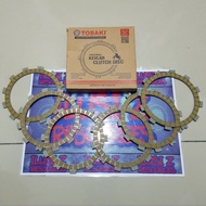 Suzuki fx fx125 dohc Clutch Plate OEM Part [1set - 6 pcs]