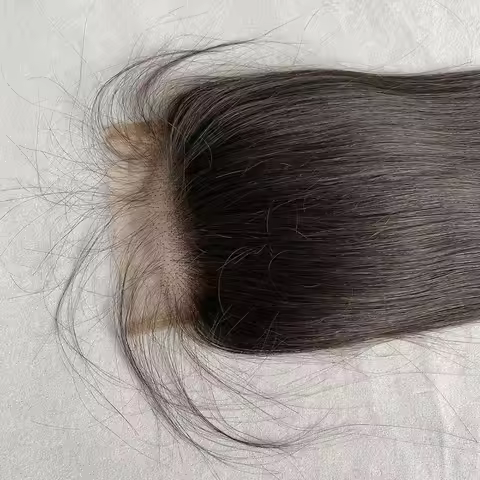 4x4 Lace Closure Only Straight Human Hair Real HD Transparent Lace Frontals 4x4 Closure Straight 100