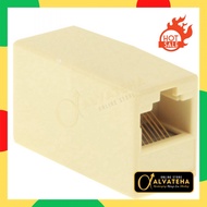 Barrel RJ45 Network LAN Cable Extension Adapter RJ 45 Connector