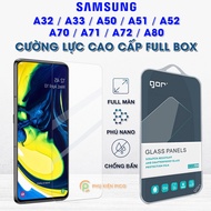 Genuine Gor Samsung A80 / A72 / A71 / A70 / A52 / A51 / A50 full screen tempered glass - Samsung Gal