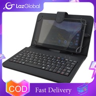 【Ready Stock】Universal Tablet Case With Keyboard Stand Function Travel Portable Sleeve Removable Keyboard Cover PU Leather Keyboard Folio Case Cover Compatible For 7/8 Inches IOS Android Windows System Tablet