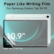 1-2Pcs Screen Protector For Samsung Galaxy Tab S9 FETablet Film Not Glass Samsung A9 Tab S9 FE+ Tab A9 Plus A9+ Soft PET Writing Paper Film