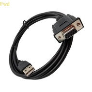 Fwd 1 8Meter USB to RS232 Serial Cable USB to RS232 Adapter for Connecting Serial Devices to Compute