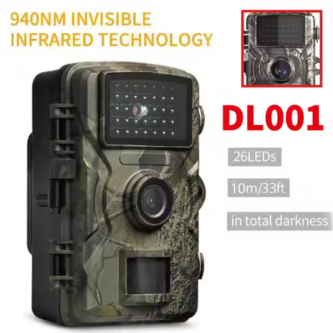 DL001 Hunting Camera Infrared Night Vision Trail Camera Waterproof for Outdoor Wildlife Monitoring a