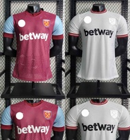 (Home/Away) West Ham United Jersey 23/24 Player Issue With Printing Name+Number Football Jersey