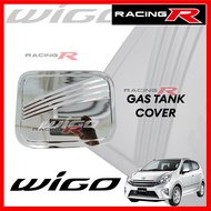 Toyota Wigo 2014 to 2022 Gas Tank Cover Chrome Garnish 2015 2016 2017 2018 2019 2020 2021 ( Car Acce