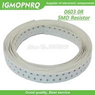 300PCS 0603 Chip Fixed Resistor SMD Resistor 0 ohm 0R IGMOPNRQ
