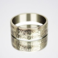 南斯拉夫硬幣戒指 5 第納爾 1972 年男士硬幣戒指 女士硬幣戒指