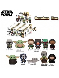 1PC Disney Officially Licensed Star Wars 2 Collection Character Surprise Bag Din Djarin Grogu Frog L