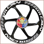 ◠ ┳ YAMAHA MIO I125 DECAL MAG STICKER GOOD FOR 2 MAGS