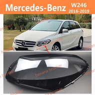 FOR MERCEDES BENZ W246 B180 B200 16-19  HEADLAMP COVER  HEADLIGHT COVER  LENS HEAD LAMP COVER