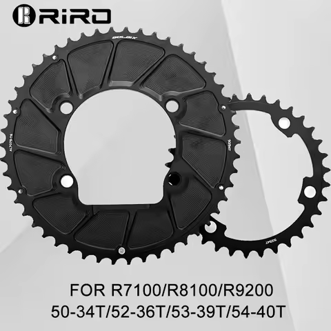 RIRO Road Bike Chainring for SHIMANO 7100/8100/9200 110BCD Chainring 50-34T 52-36T 53-39T 54-40T Roa