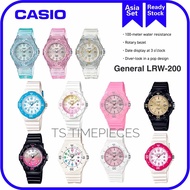CASIO Quartz analog watch LRW-200H-4C / LRW-200H-4B2 / LRW-200H-1B / LRW-200H LRW-200 LRW-200HS-4 LR
